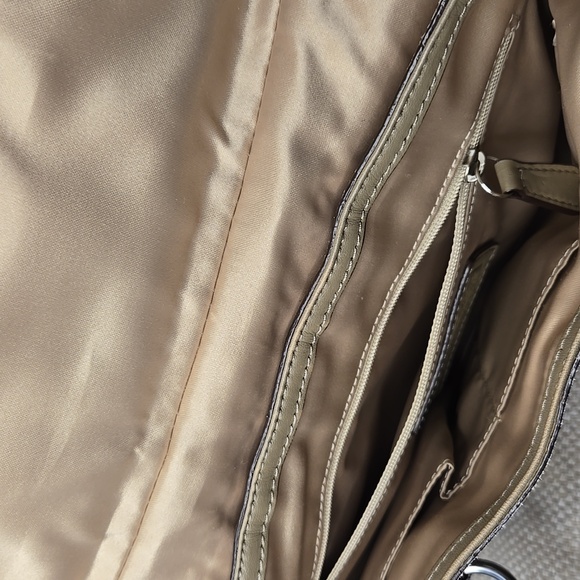 Coach Campbell Exotic Snakeskin Embossed Leather Crossbody Purse Satchel - Picture 7 of 9